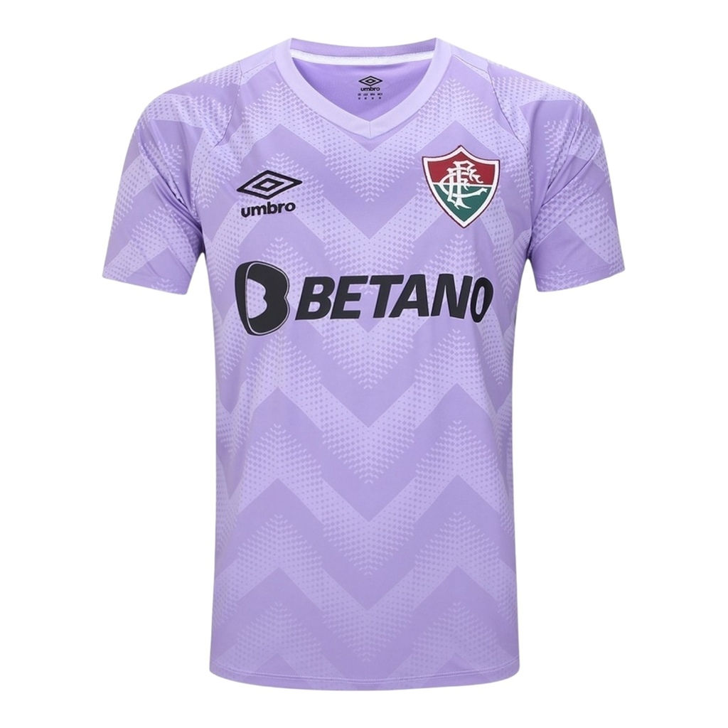 Camisa Fluminense Goleiro I 24/25 - Torcedor Umbro Masculina - Roxa