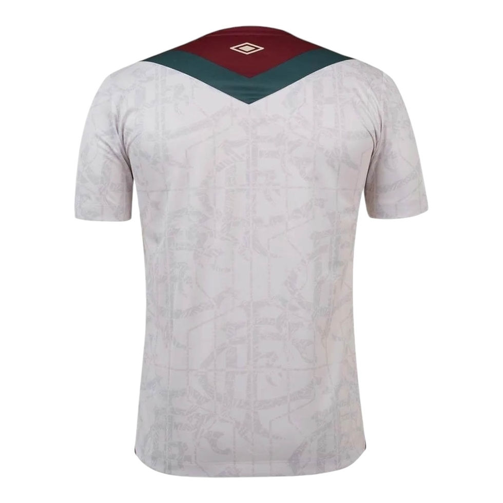 Miniatura: Camisa Fluminense III 24/25 - Torcedor Umbro Masculina - Branca com detalhes em 