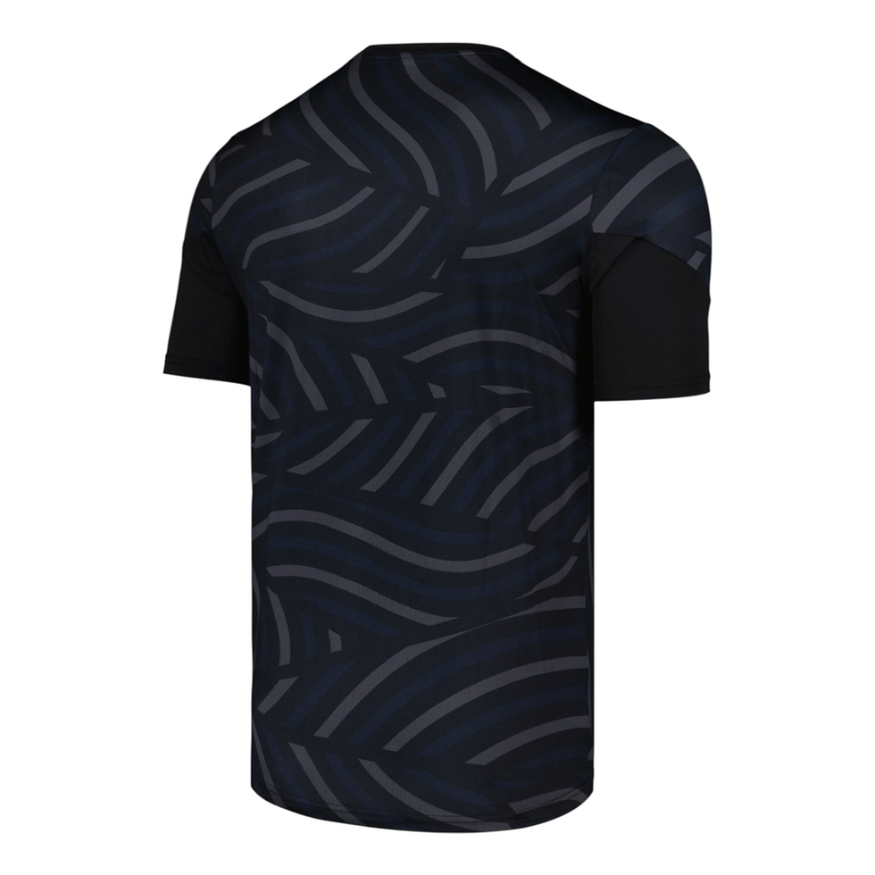 Miniatura: Camisa Everton Pré-jogo III 25/26 - Torcedor Castore Masculina - Preta e cinza