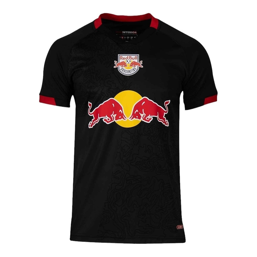Miniatura: Camisa Red Bull Bragantino II 24/25 - Torcedor Masculina - Preta com detalhes em