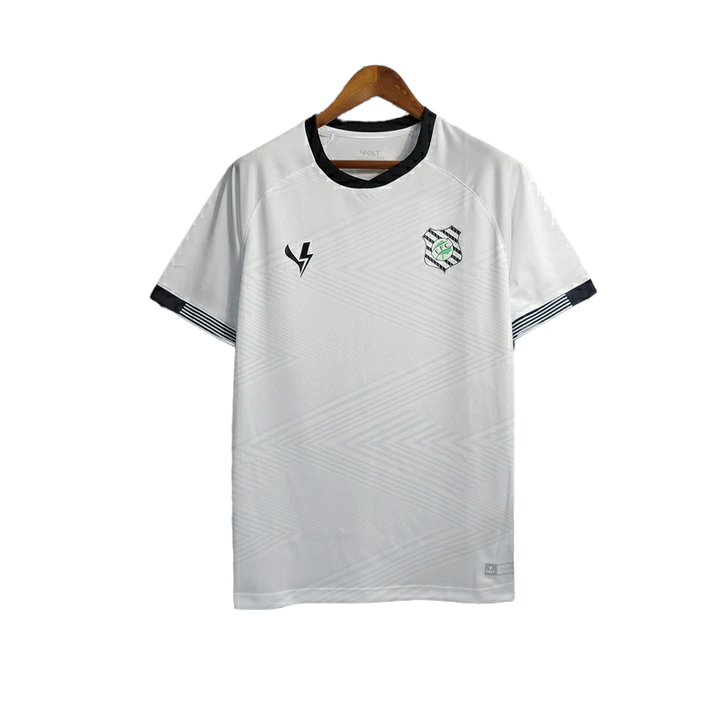 Camisa Figueirense II 23/24 Torcedor Volt Masculina - Branca com detalhes em pre