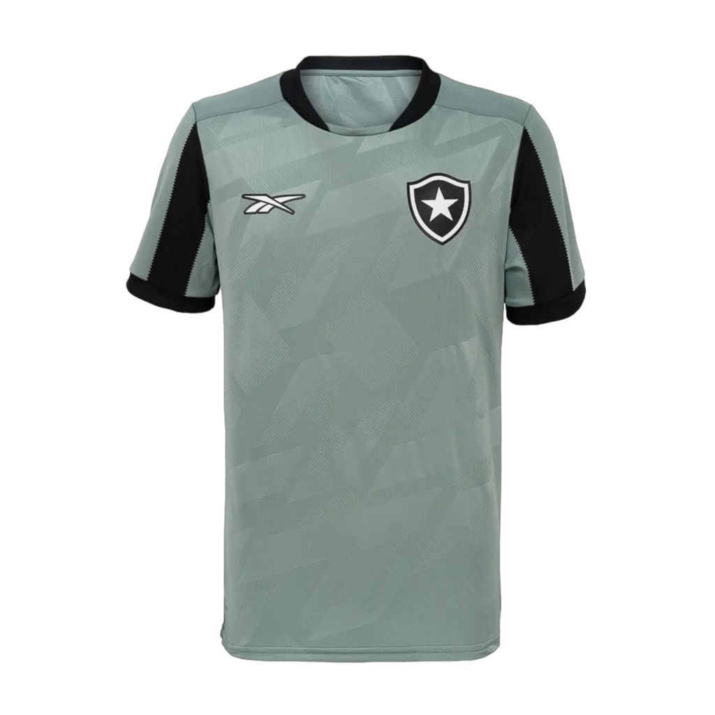 Camisa Botafogo Goleiro 24/25 - Torcedor Reebok Masculina - Verde com detalhes e