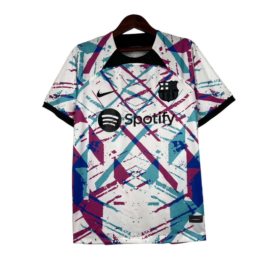 Camisa Barcelona Edição Especial 23/24 - Torcedor Nike Masculina - Branca com de