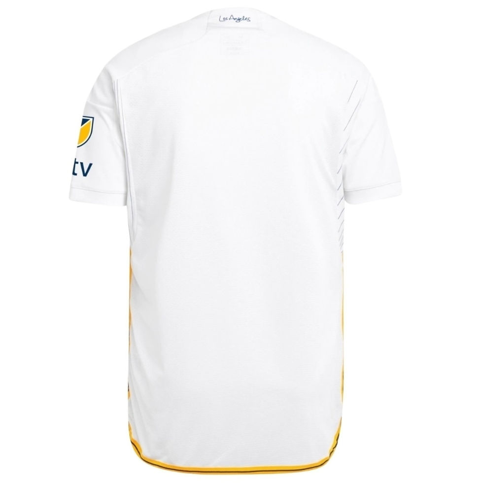 Miniatura: Camisa LA Galaxy I 24/25 - Torcedor Adidas Masculina - Branca com detalhes em az