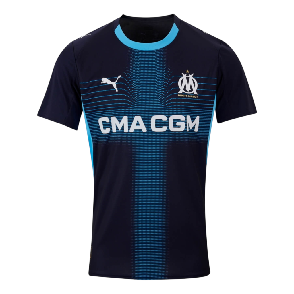 Camisa Olympique Marseille II 25/26 - Torcedor Puma Feminina - Azul