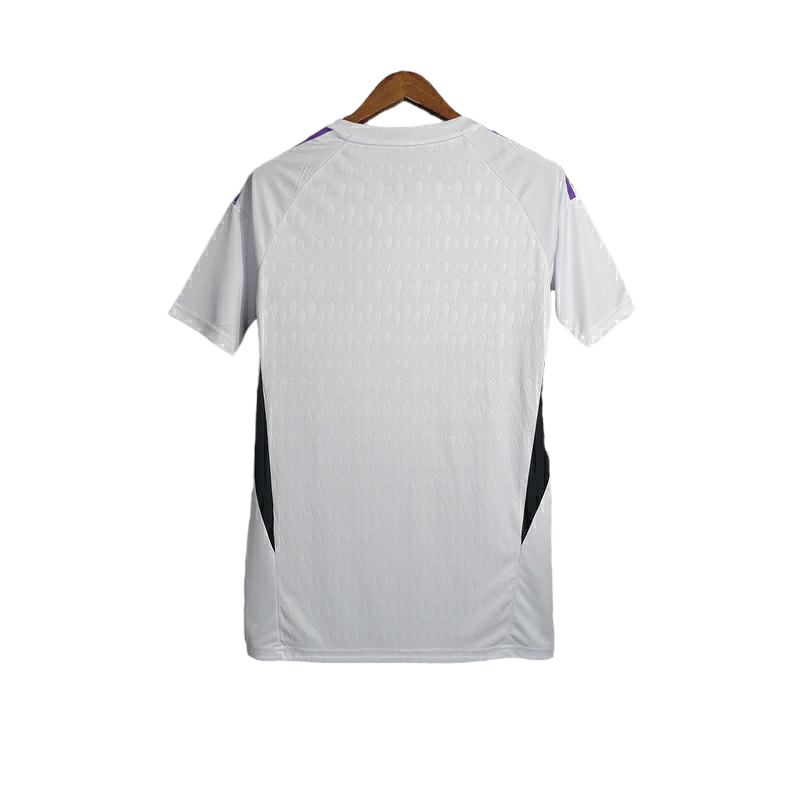 Miniatura: Camisa Real Madrid Goleiro 23/24 - Torcedor Adidas Masculina - Branca com detalh
