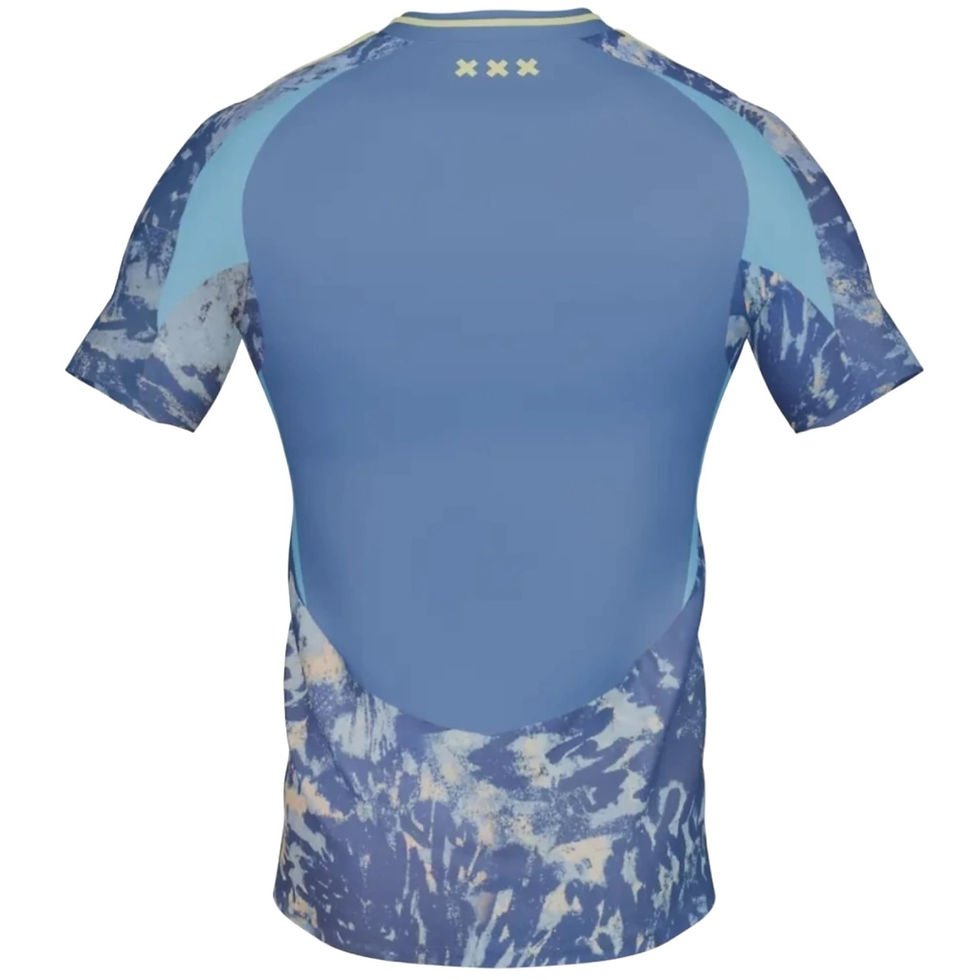 Miniatura: Camisa Ajax II 24/25 - Torcedor Adidas Masculina - Azul com detalhes em amarelo
