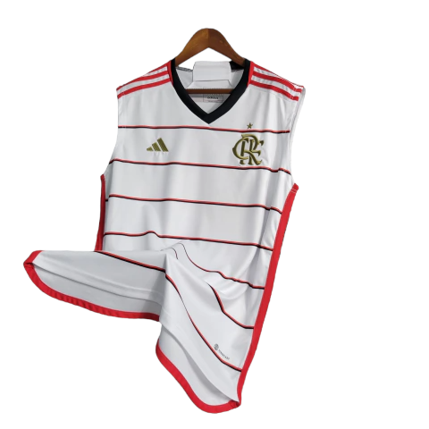 Miniatura: Camisa Flamengo II Regata 23/24 - Torcedor Adidas Masculina - Branco