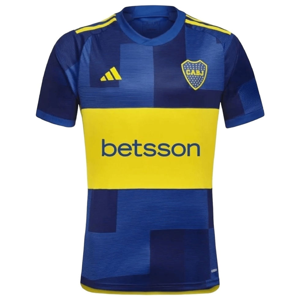 Miniatura: Camisa Boca Juniors I 23/24 - Torcedor Adidas Masculina - Azul e amarela