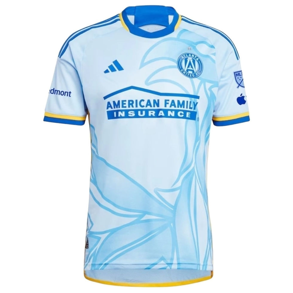 Miniatura: Camisa Atlanta United II 24/25 - Torcedor Adidas Masculina - Azul com detalhes e