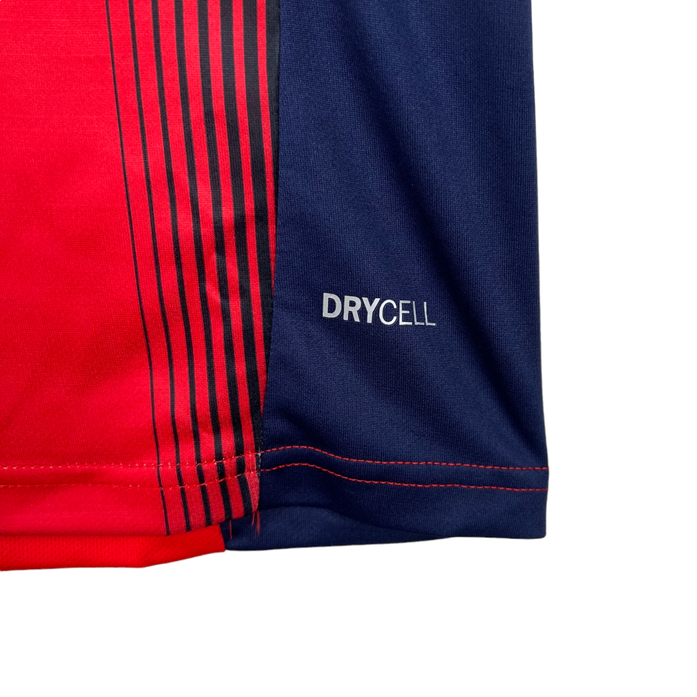 Miniatura: Camisa Cerro Portenho I 23/24 - Torcedor Puma Masculina - Vermelha com detalhes 