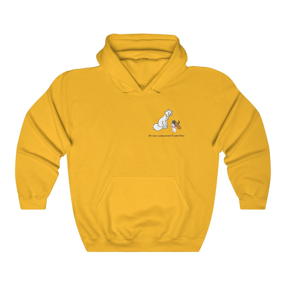 Thumbnail: Self Cleaning Cat Hoodie (Unisex Heavy Blend™)