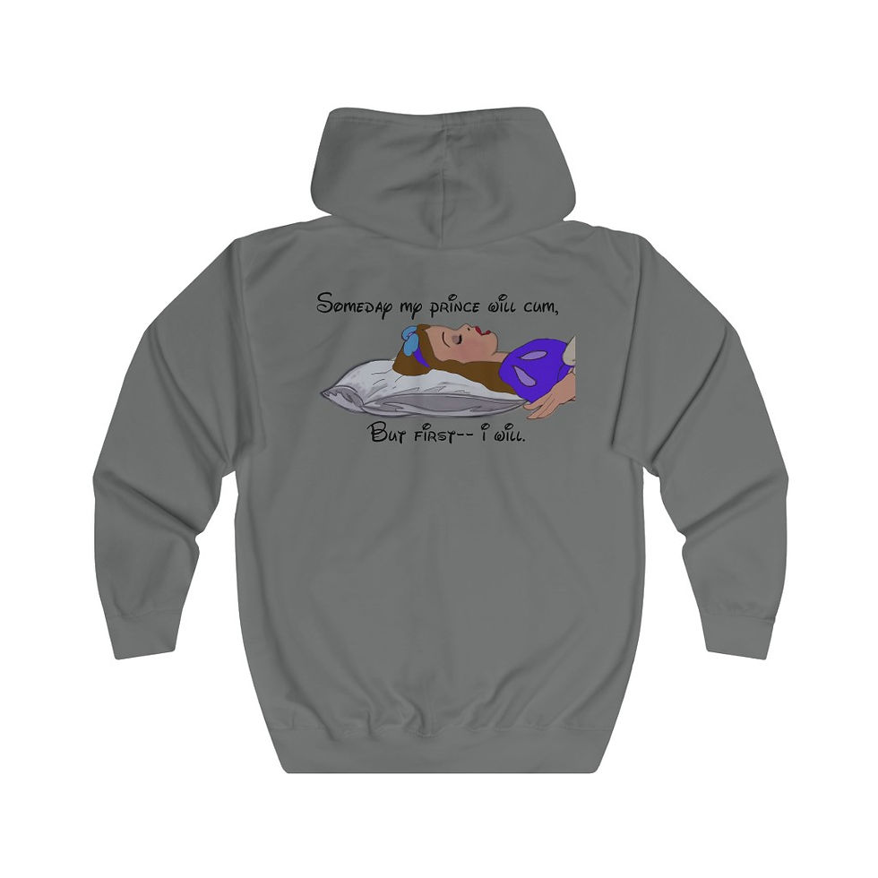 Thumbnail: My Prince Will Cum Zip Up Hoodie (Unisex Heavy Blend™)