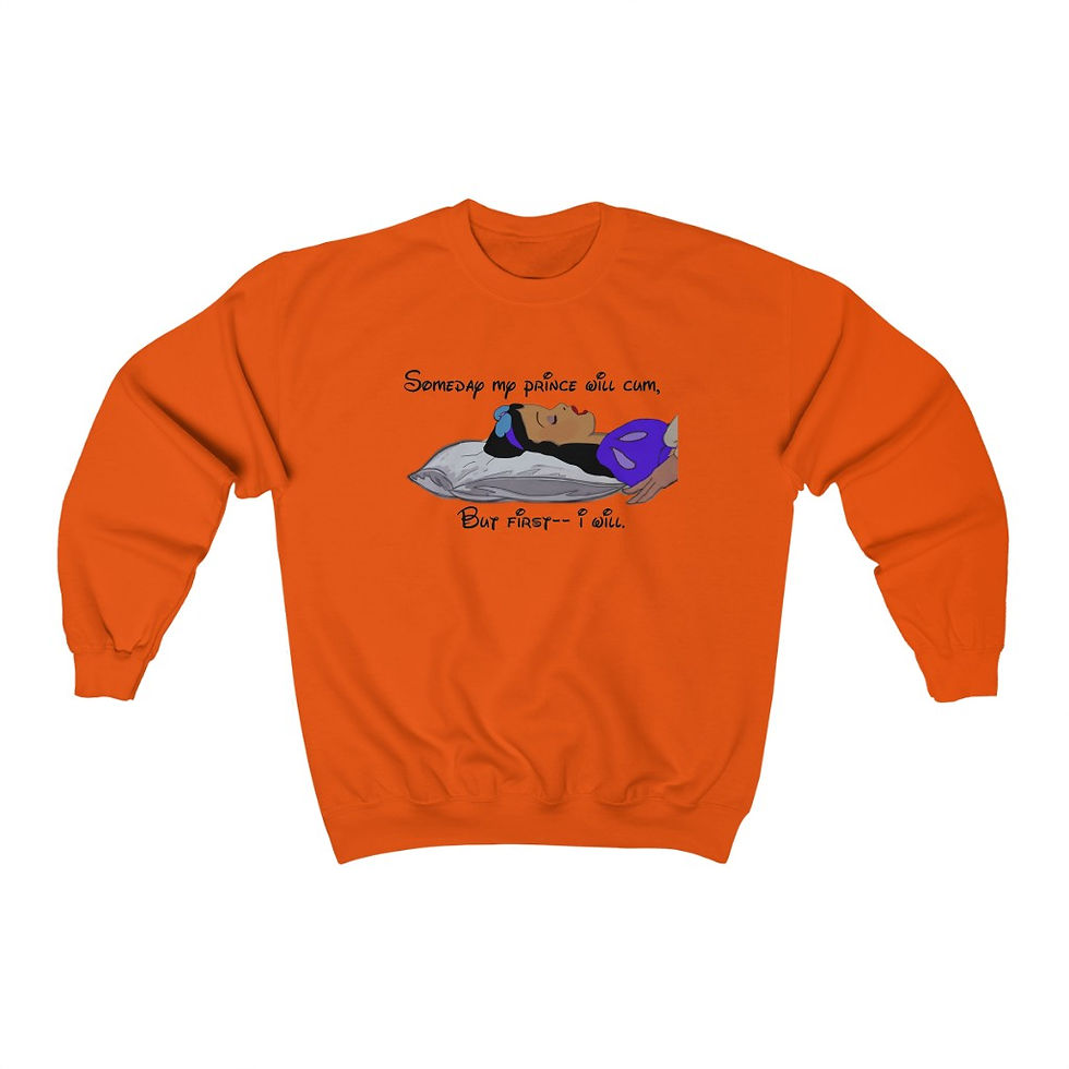 Thumbnail: My Prince Will Cum Crewneck Sweatshirt ( Unisex Heavy Blend™ )