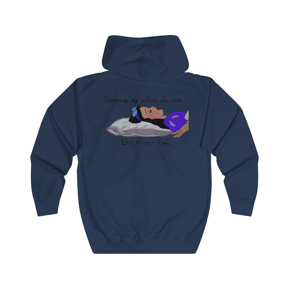 Thumbnail: My Prince Will Cum Zip Up Hoodie (Unisex Heavy Blend™)