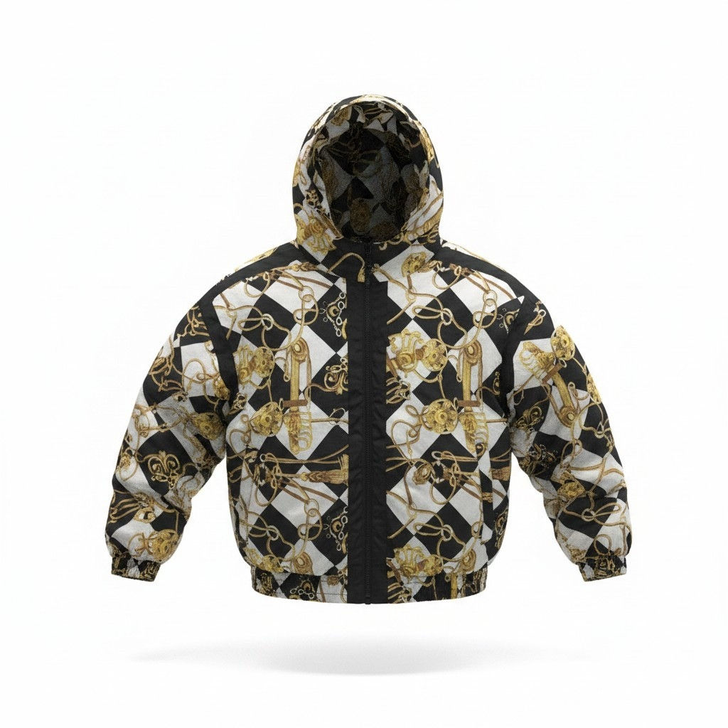 VESTE VINTAGE 1990 OVER SIZE STYLE     TAILLE L
