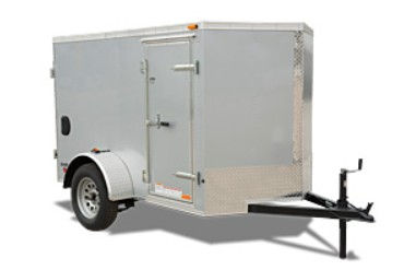Cargo Mate 5' x 10' Cargo Trailer with Rear Barn Doors