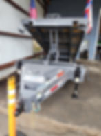 Thumbnail: Horizon FFT 8.5' x 22' Tandem 8,000 lb Axle Powered Full Tilt Deck Trailer