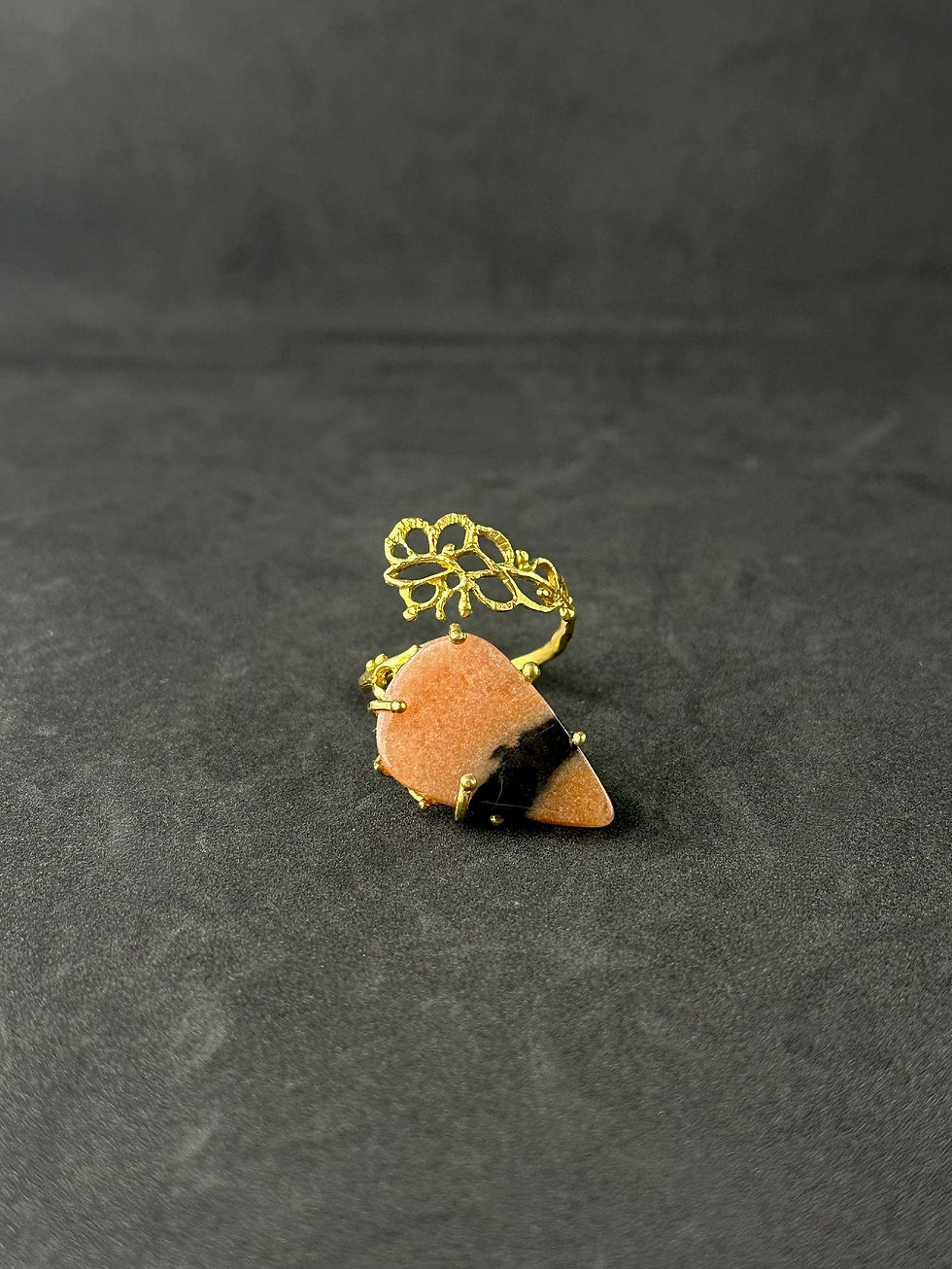 サムネイル： 【クォーツァイト 9.08ct】Shida リング