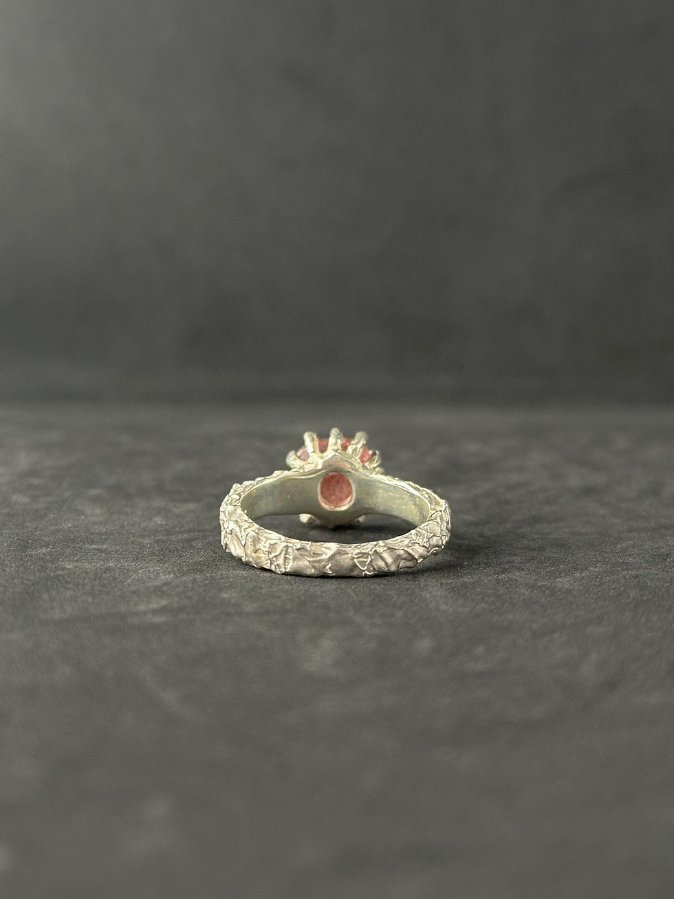 サムネイル： 【Silver925 ストロベリークォーツ2.05ct】 demiu リング
