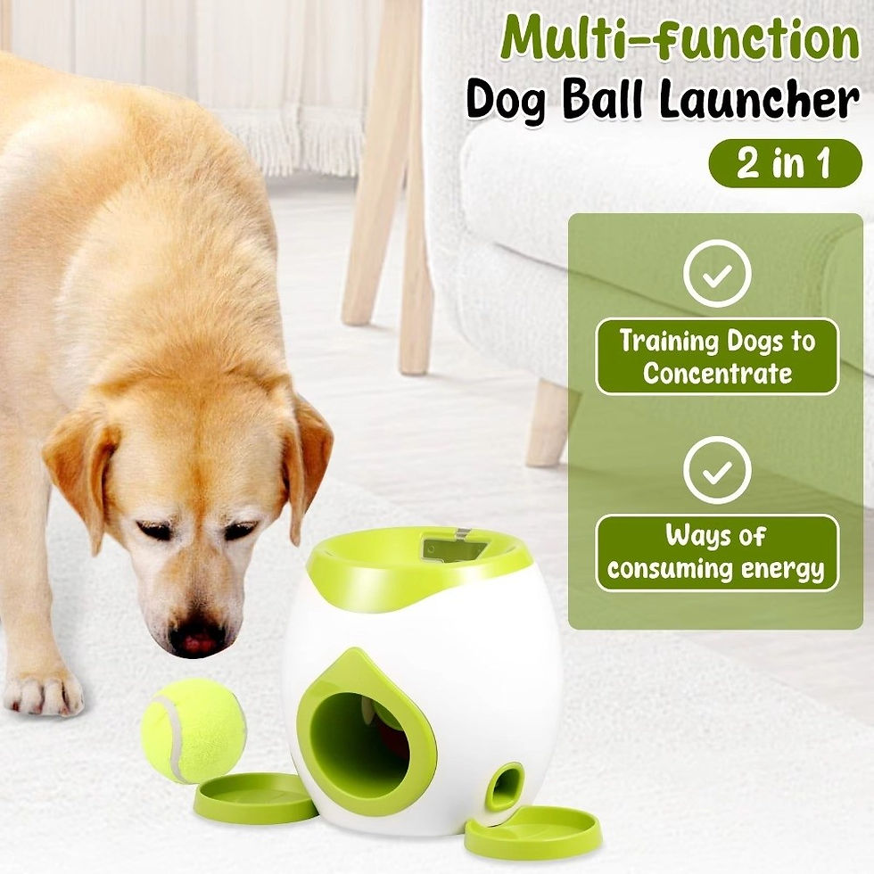 Thumbnail: Pet Supplies 2 in 1 Pet Feeding Machine Interactive Toy Leak Food Reward Machine