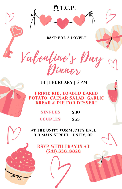 The Comity Place Presents: Valentine's Day Dinner