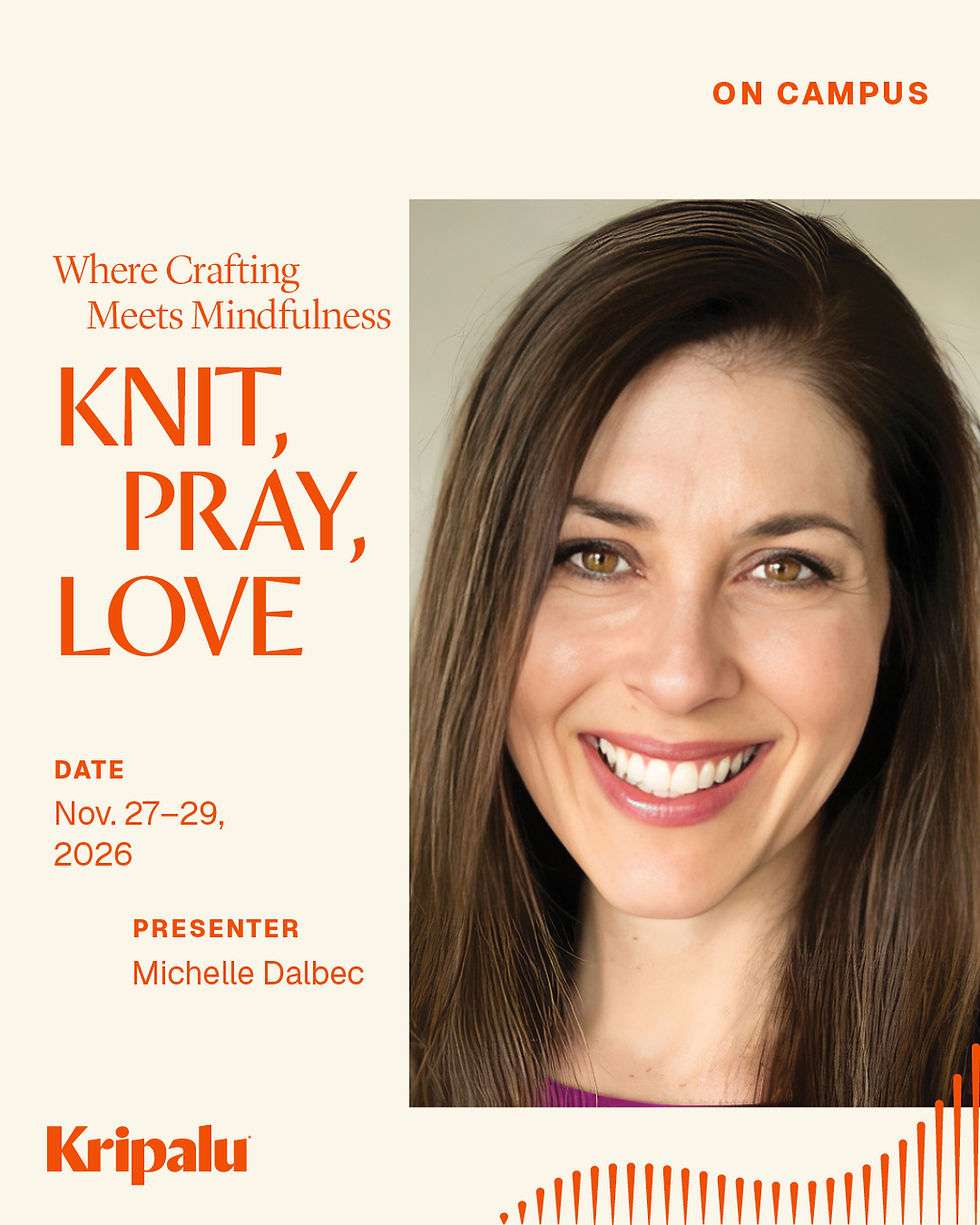 Knit Pray Love: where crafting meets mindfulness