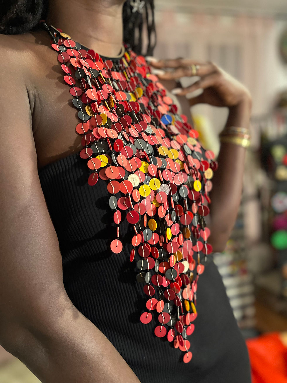Collier en bakélite