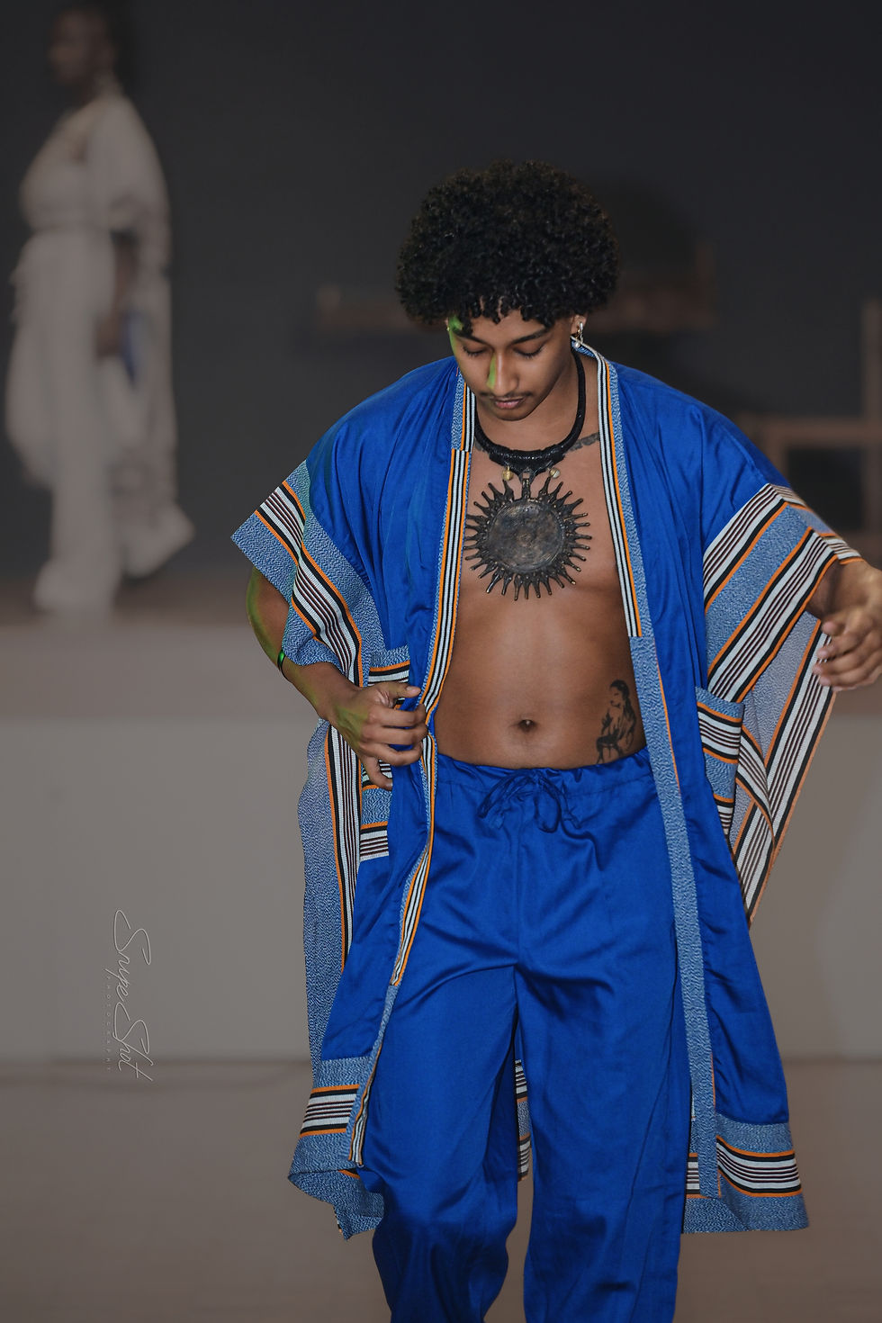 Miniature : Ensemble tunique pantalon pacha wear Faso dafani du Burkina Faso unisexe 