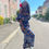 Miniature : Combinaison pantalon en pagne wax