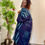 Miniature : kimono unisexe unique partir de tissu indigo traditionnel du Burkina Faso 