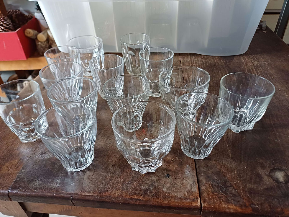 Miniature : Verre vintage