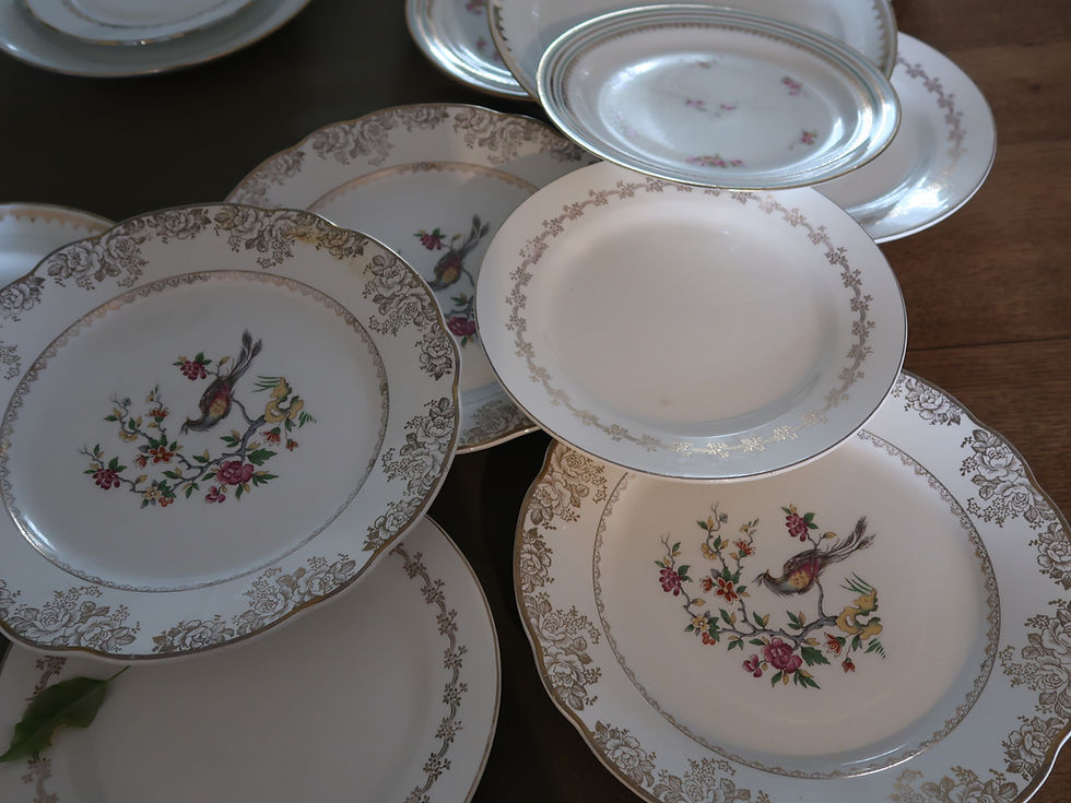 Miniature : Assiette ancienne
