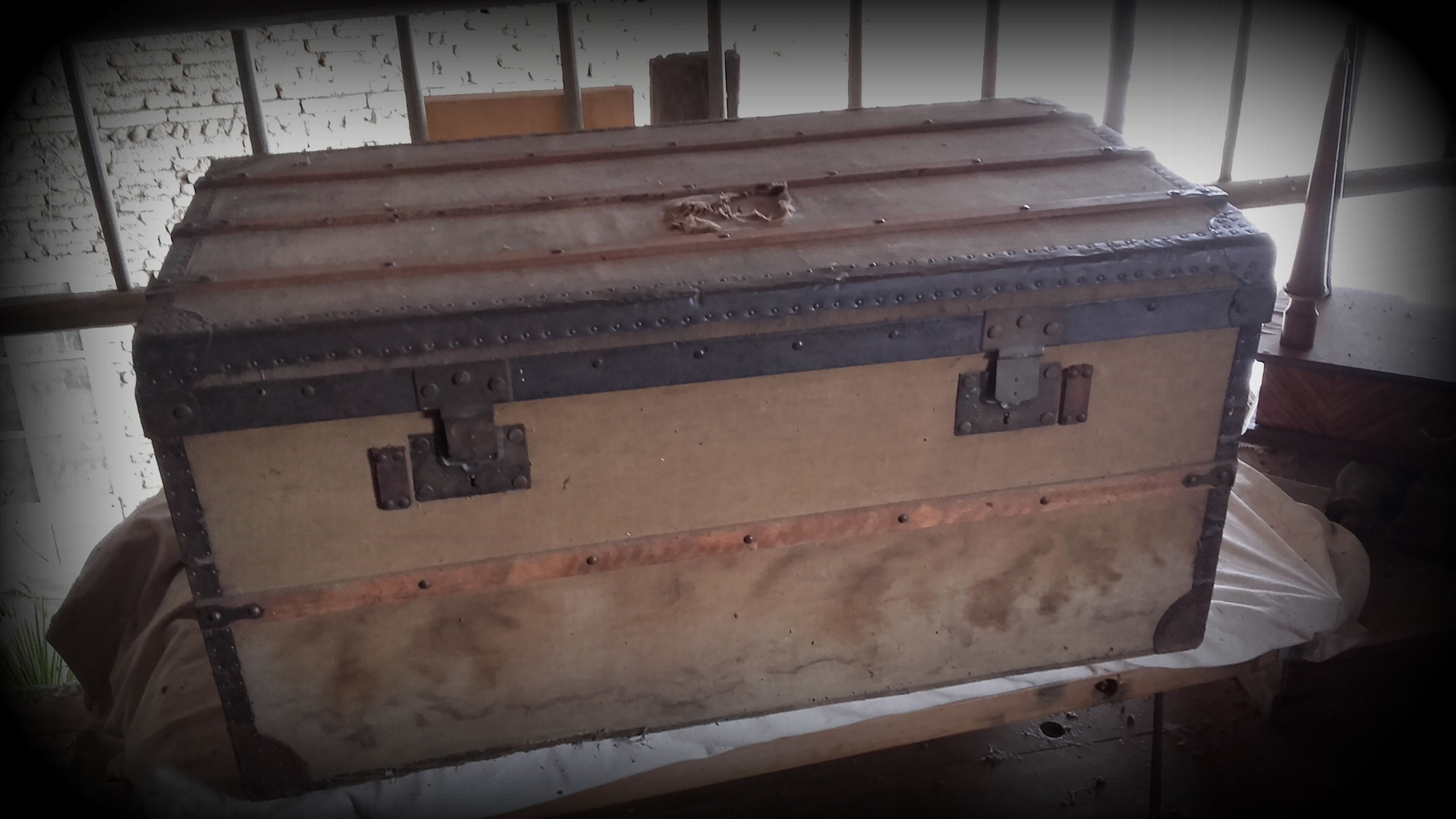 Grande malle de voyage