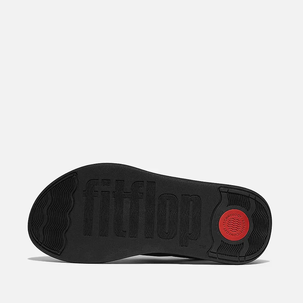 Miniatura: Sandalias con tira trasera ajustable F-MODE GO ALL BLACK Mod. IV9-090 FITFLOP