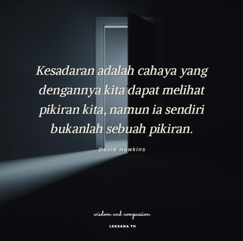 PEMIMPIN YANG MEMILIKI KESADARAN DIRI: Membangunkan Ranah Dalam Diri Kepemimpinan