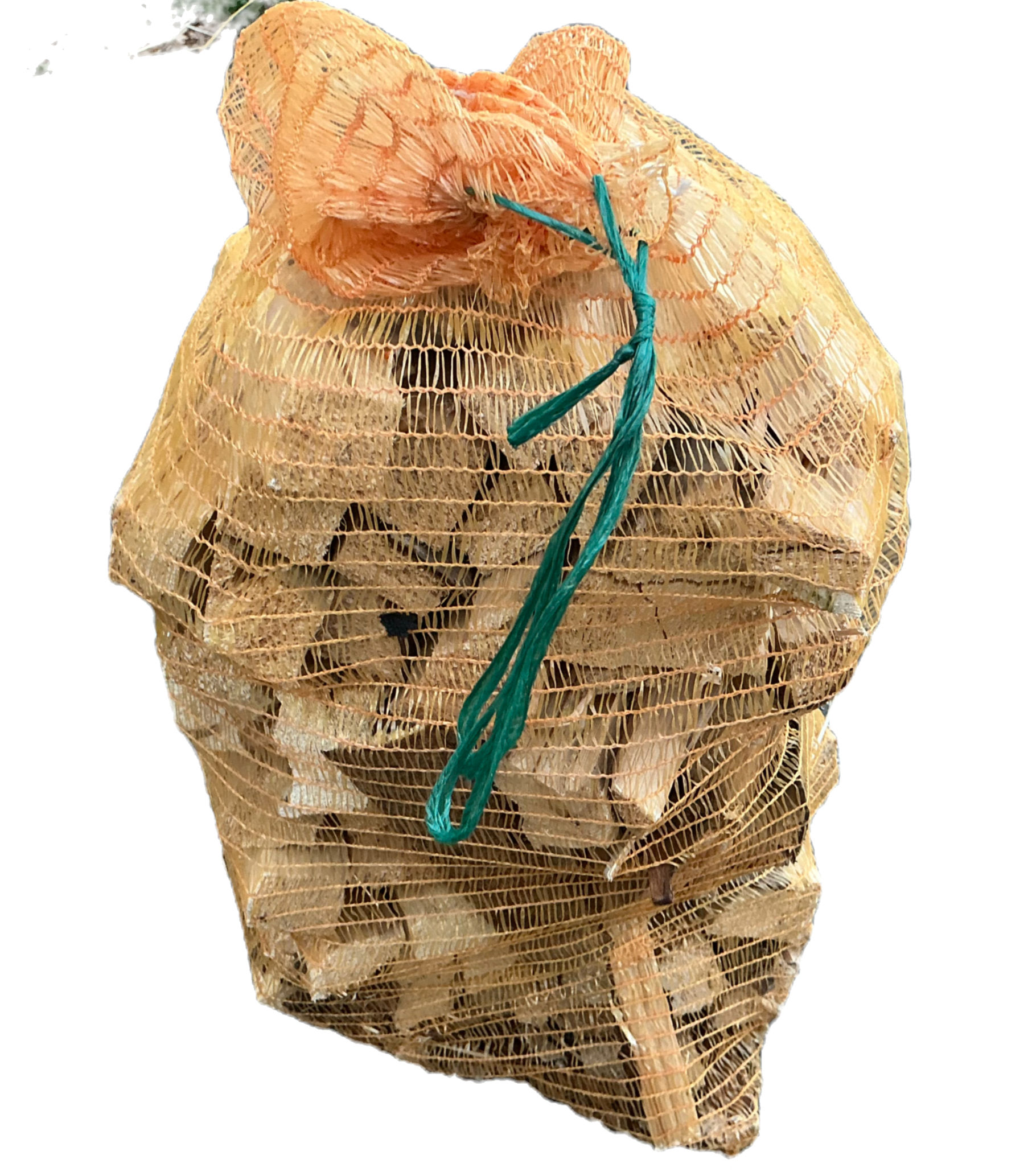 Anzündholzsack 20dm³ mit Anzündwolle