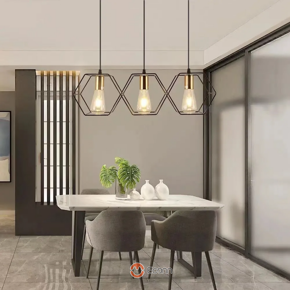 Thumbnail: Timothy 3-5 Heads Chandelier