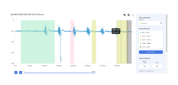 시계열 데이터 분석 및 라벨링 툴