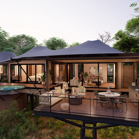 Crafting Original Experiences: Designing Tensile Structures on the Kafue River