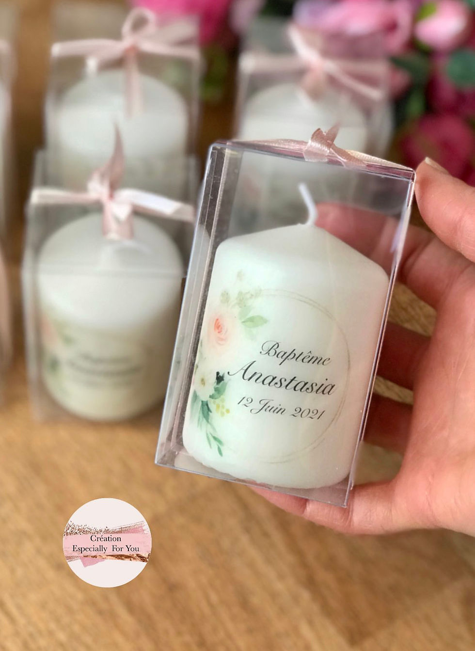 Miniature : BOUGIE AVEC BOITE TRANSPARENTE