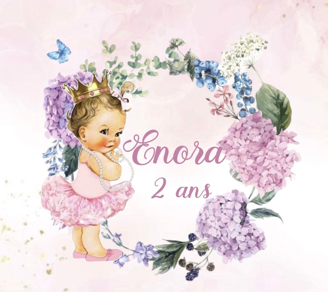 "FLORAL BABY GIRL" THEME