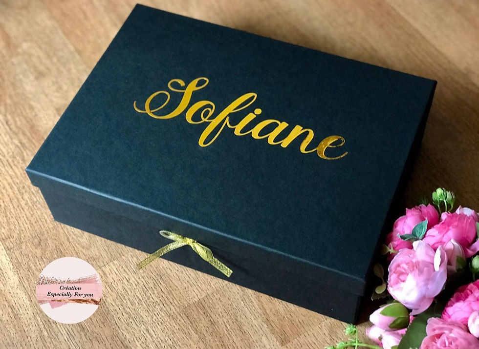 Thumbnail: EMPTY PERSONALIZED BOX