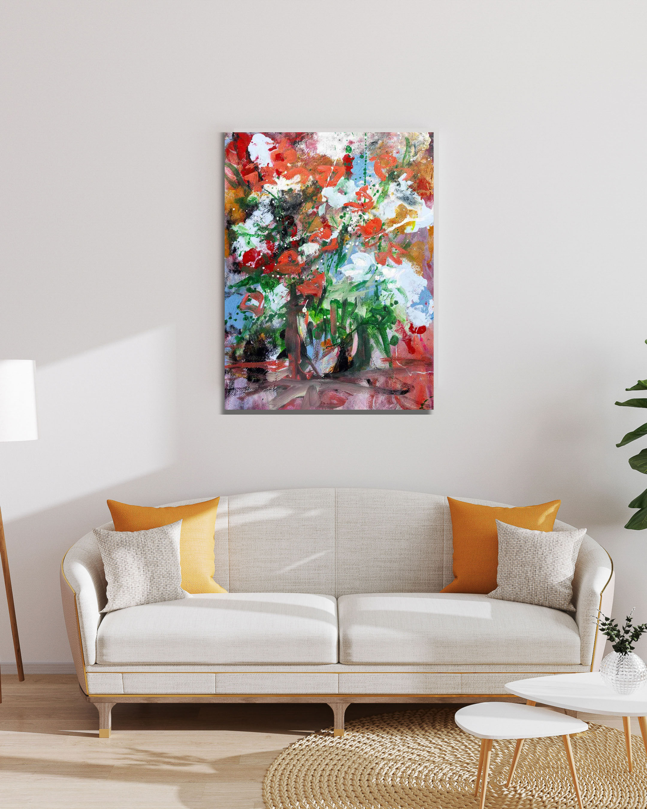 GalleryPrint Abstract Flowers 1