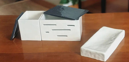 set de ceramica artesanal para guardar utensilios de cocina