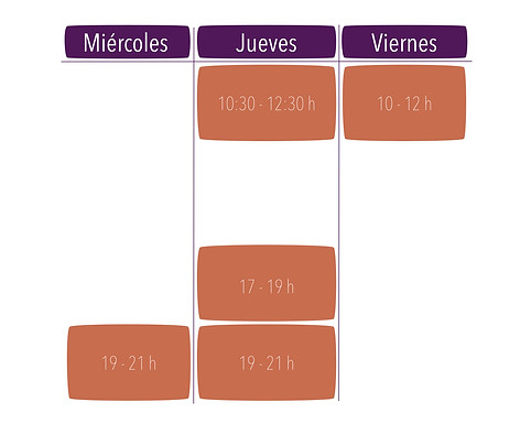 horario clases regulares