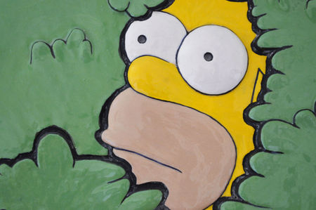 primer plano de Homer Simpson