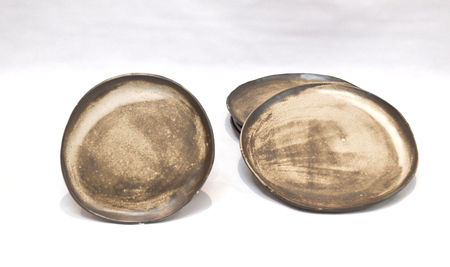 conjunto de vajilla ceramica hecha a mano