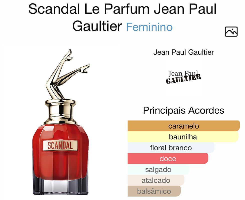 Miniatura: Scandal Le Parfum Jean Paul Gaultier - 80ml 