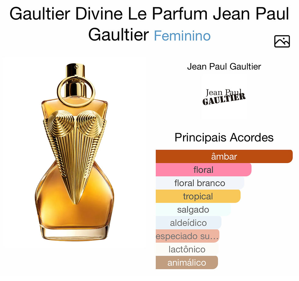 Miniatura: Gaultier Divine Intense Jean Paul Gaultier - 100ml